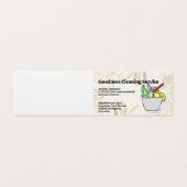 Schoonmaakmiddelen in de Bucket Kaart (Buitenkant ongevouwen)