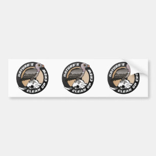 Schoonmaakpersoneel van natuur bumpersticker
