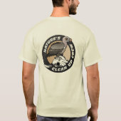 Schoonmaakpersoneel van natuur t-shirt (Achterkant)