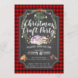 Schoonmaakpleister voor kerstfeestvieren kaart