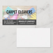 Schoonmaakproducten en gereedschappen visitekaartje (Voorkant / Achterkant)