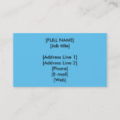 Schoonmaakprogramma zwembad visitekaartje (Achterkant)