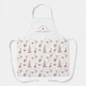 Schoonmaakprogramma's Professionele vormgeving en  Schort (Voorkant)