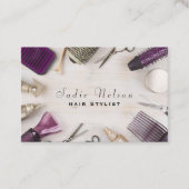 Schoonmaakprogramma's voor hairdresser Stylist Sal Visitekaartje (Voorkant)