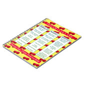 Schoonmaakschema voor stamhout van Cherry-Licious  Notitieboek (Linkerzijde)