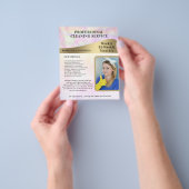 Schoonmaakservice Bedrijf Aangepaste foto Modern R Flyer (Hand)