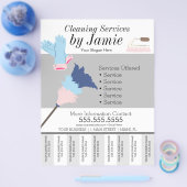 Schoonmaakservice Bedrijfscheur uit de stroken B Flyer (Enkel)