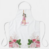 Schoonmaakservice Bloemen Business Broom Schort (Voorkant)