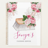 Schoonmaakservice Bloemen Schattigee reinigingsbor Planner (Voorkant)