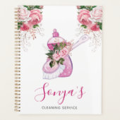 Schoonmaakservice Bloemen Schattigee schotelzeep Planner (Voorkant)