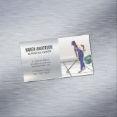 Schoonmaakservice | Huis schoonmaken Magnetisch Visitekaartje (Voorbeeld)