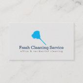 Schoonmaakservice, Huishoudster II Visitekaartje (Voorkant)