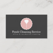 Schoonmaakservice, Huishoudster  Style II Visitekaartje (Voorkant)