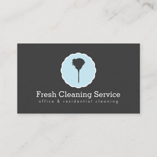 Schoonmaakservice, Huishoudster  Style III Visitekaartje (Voorkant)