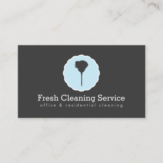 Schoonmaakservice, Huishoudster  Style III Visitekaartje (Voorkant)