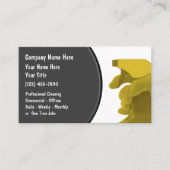 Schoonmaakservice Koele Visitekaartjes (Voorkant)