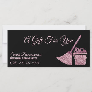 Schoonmaakservice Maid Janitorial Gift Certificate