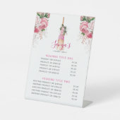 Schoonmaakservice Moderne Business Broom Reclamebord Met Voetstuk (Voorkant)