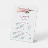 Schoonmaakservice van Modern Business Reclamebord Met Voetstuk (Voorkant)