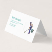 Schoonmaakservice Visitekaartje (Voorkant)