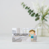 Schoonmaakservice voor schoonmaaksters | Schoon in Visitekaartje (Staand voorkant)