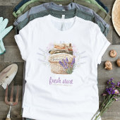 Schoonmaakservice Waterverf Lavendel Wasserij T-shirt