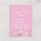 Schoonmaakservice Waterverf schoonmaakborstel Klantenkaartje (Achterkant)