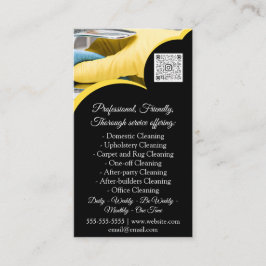 Schoonmaakservices House QRCode PhotoCustom Visitekaartje