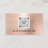 Schoonmaakservices voor Classy House Maid QRCODE S Visitekaartje (Achterkant)