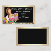 Schoonmaakservices voor Kantoor in Classy House Ma Visitekaartje (Voorkant / Achterkant)