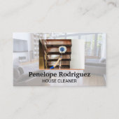 schoonmaakster | dweilvloeren visitekaartje (Voorkant)