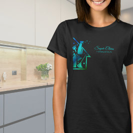 Schoonmaakster Huis Schoonmaken professionele Scho T-shirt