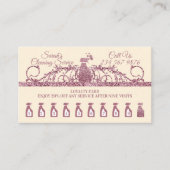 Schoonmaakster Janitorial sparkle Huishouden ivoor Klantenkaartje (Voorkant)