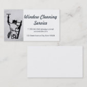 Schoonmaakster | Schoonmaakster Visitekaartje (Voorkant / Achterkant)