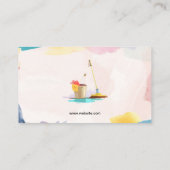 schoonmaakster visitekaartje (Achterkant)