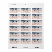 Schoonmaakster voor de lichterij etiket (Full Sheet)