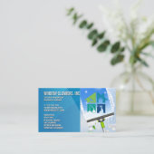 schoonmaakster voor werksters | schuiver visitekaartje (Staand voorkant)