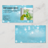 Schoonmaakvenster Visitekaartje (Voorkant / Achterkant)