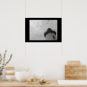 Schoonmaakvuurtoren en handschoenen poster (Keuken)