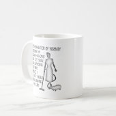 Schoonmaakwaanzin Fun Mug Koffiemok (Voorkant links)
