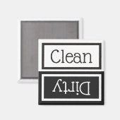 Schoonmaakwasmachine/Dirty Magnet (Voorkant / Achterkant)