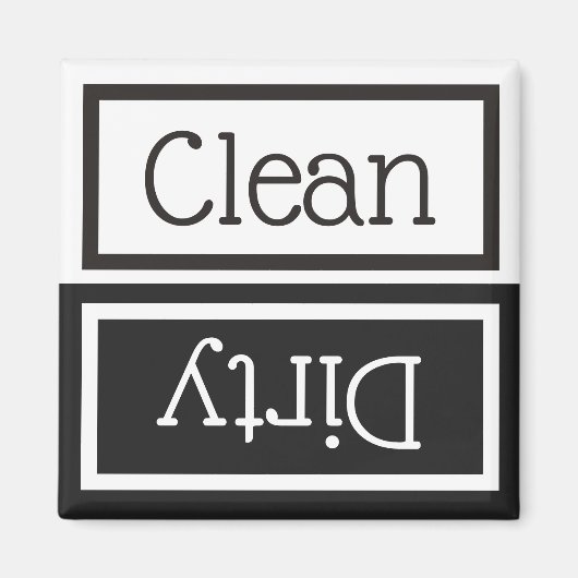 Schoonmaakwasmachine/Dirty Magnet (Voorkant)