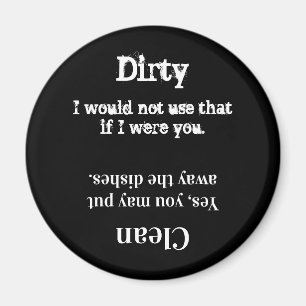 Schoonmaakwasmachine Magnet Clean of Dirty