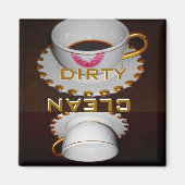 Schoonmaakwasmachine of vuilnis magneet (Voorkant)