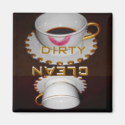 Schoonmaakwasmachine of vuilnis magneet (Voorkant)