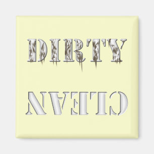 Schoonmaakwasmachine/vuil Magneet