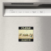 Schoonmaakwasmachine/vuilwasmachine Magnet (Insitu (Vaatwasser))