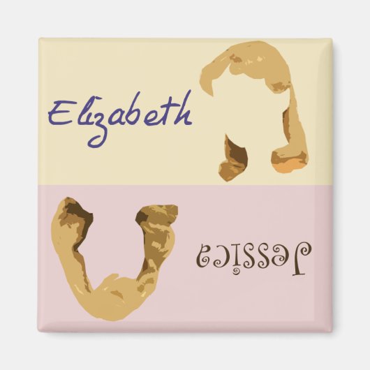 Schoonmaakwasmachine/vuilwasmachine Magnet (Voorkant)