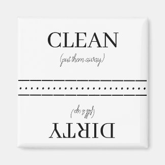 Schoonmaakwasmachine/vuilwasmachine Magnet