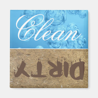 Schoonmaakwasmachine/vuilwasmachine Magnet